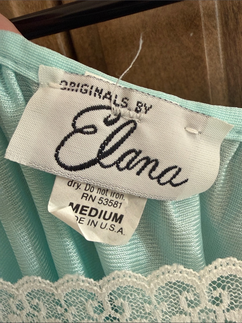 Vintage Long Nightgown, Sleep Dress Dollette, Coquette Cottagecore Granny Gown - Picture 4 of 11